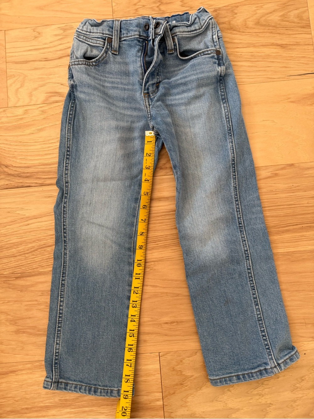 Wrangler Retro Boy’s Faded Light Blue Straight Jeans